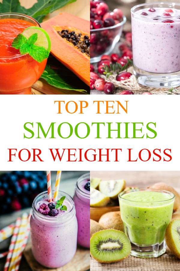 10 Awesome Smoothies for Weight Loss