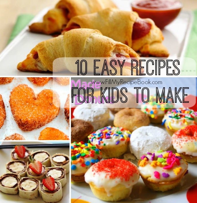 10 Easy Recipes For Kids To Make