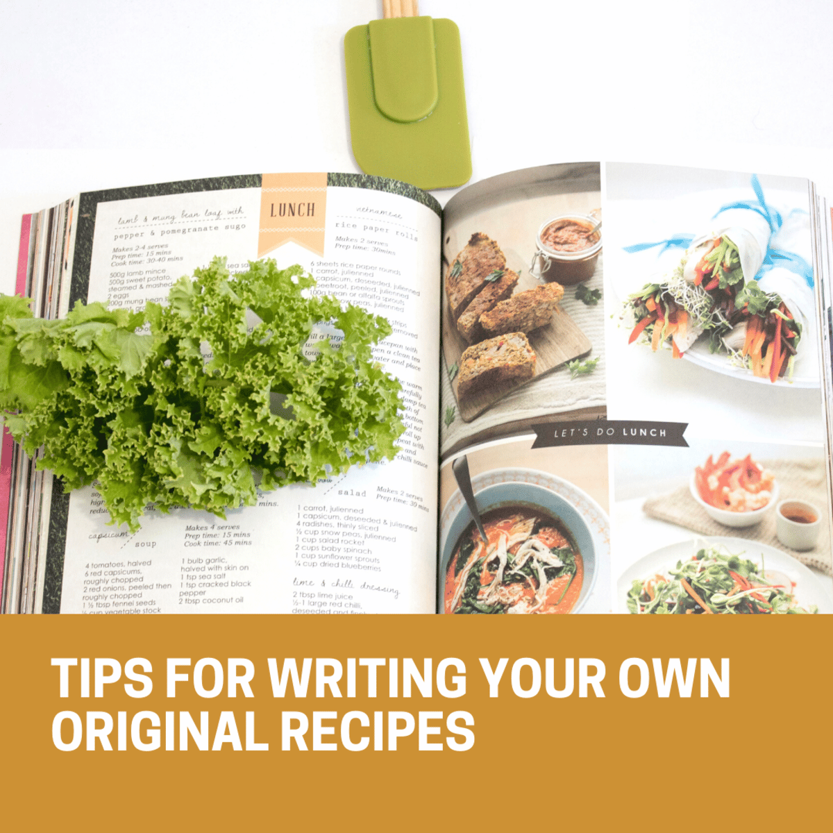 10 Tips for Writing Your Own Original Recipes