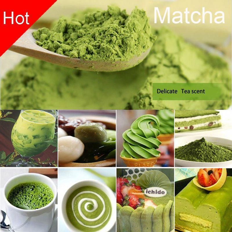 100G Japanese Matcha Green Tea Powder 100% Natural Organic Slimming Tea ...