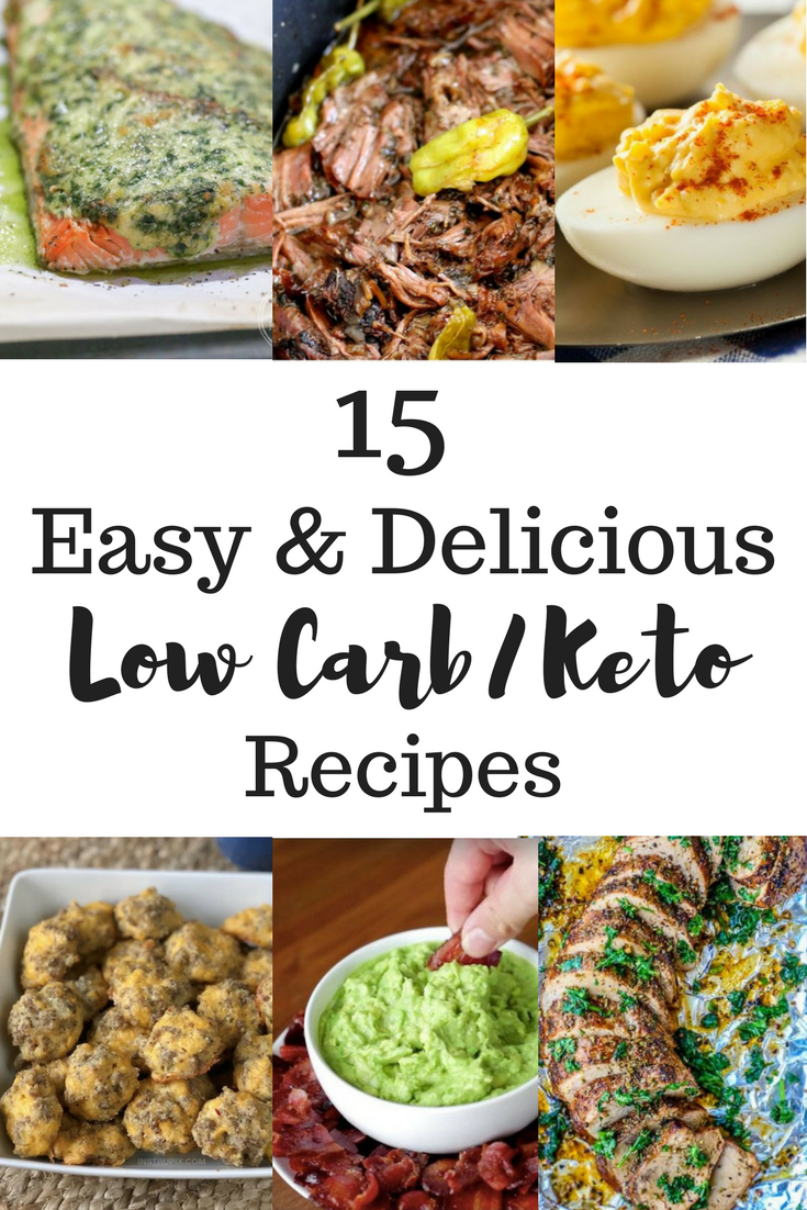 15 Delicious Low Carb Keto Recipes