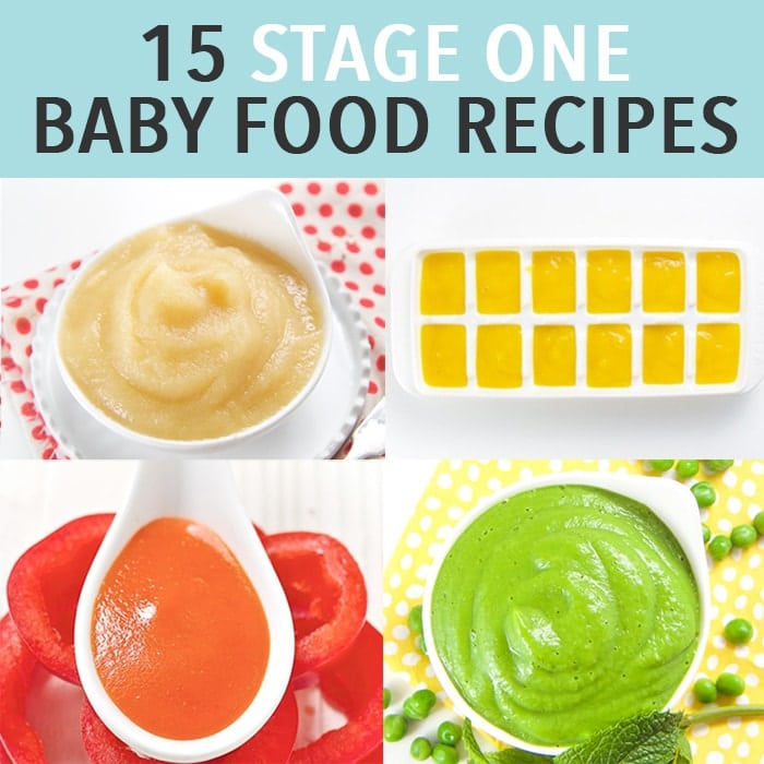 15 Stage One Baby Food Purees (4