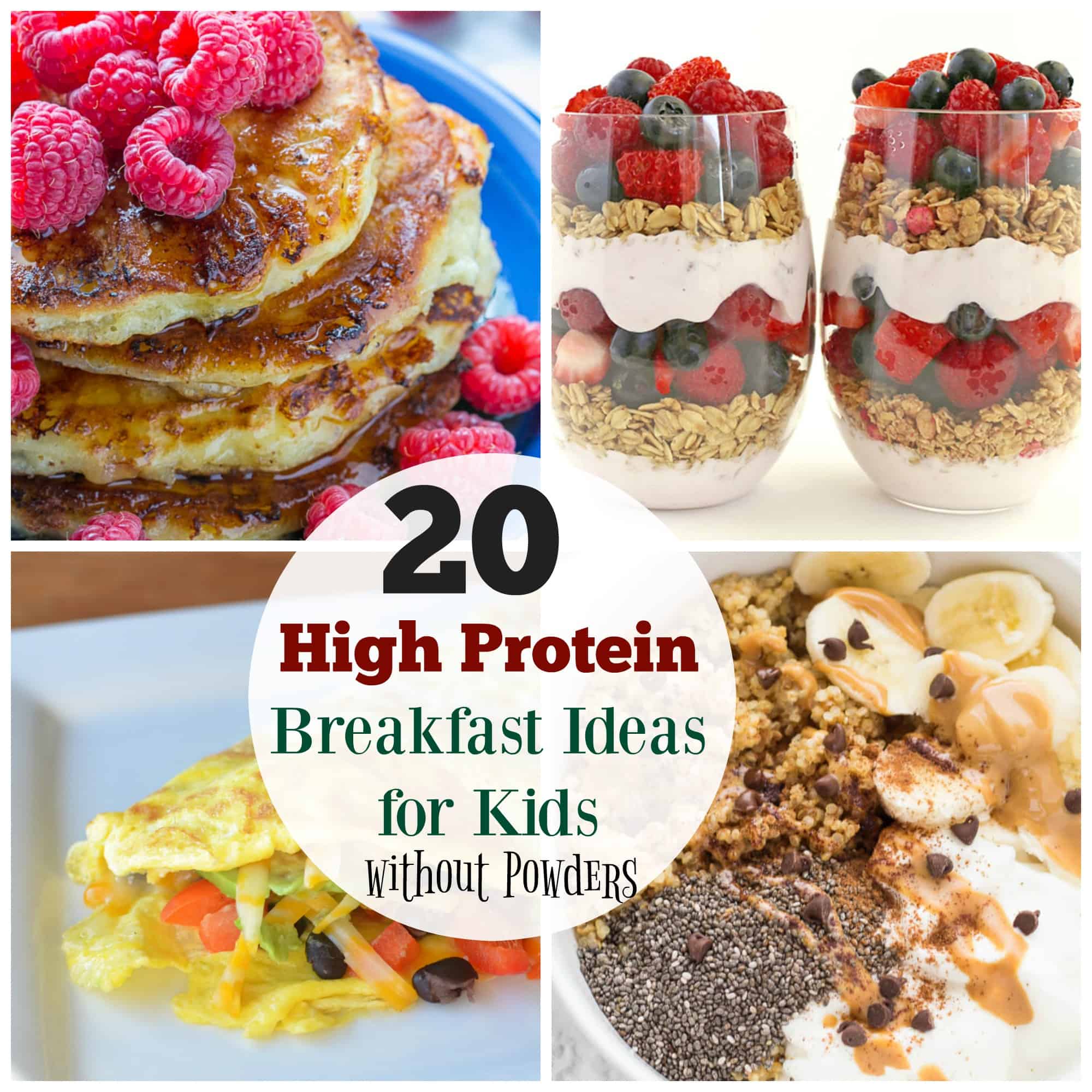 20 High Protein Breakfast Ideas for Kids