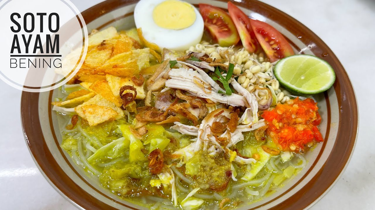 Resep Masakan Soto Ayam Kuah Bening dengan Rempah Tradisional Indonesia