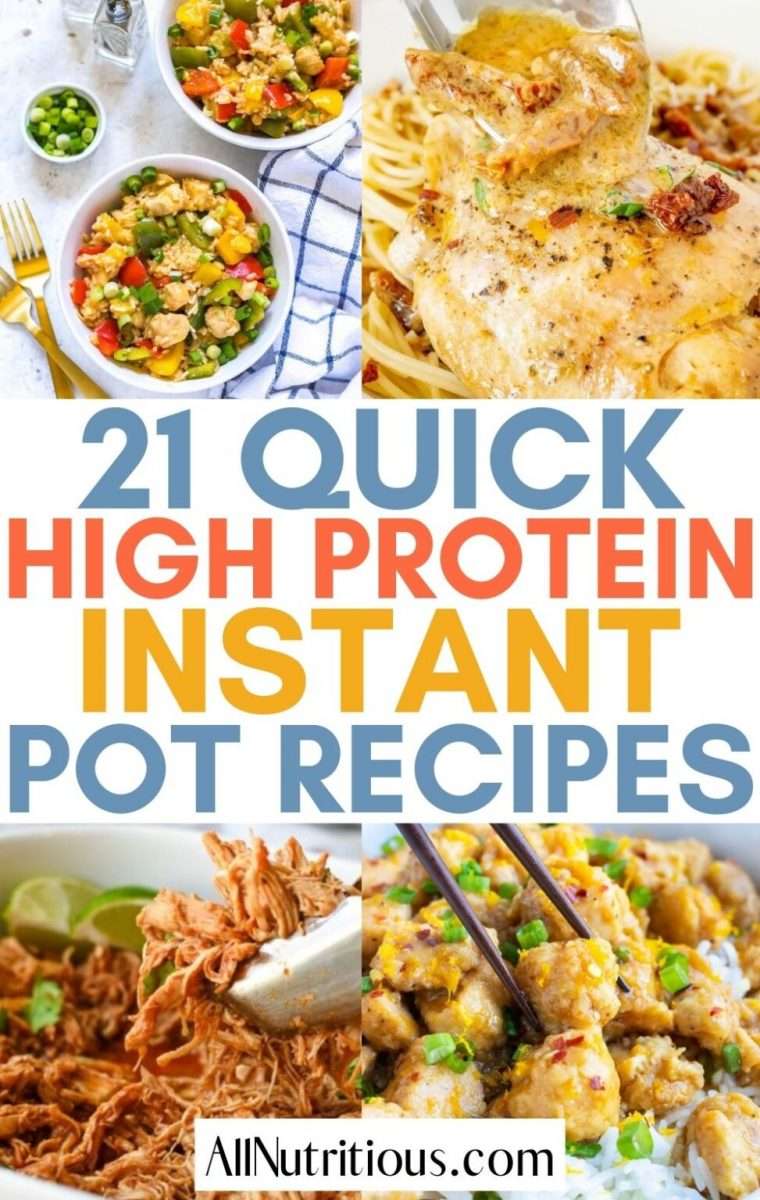21 High Protein Instant Pot Recipes