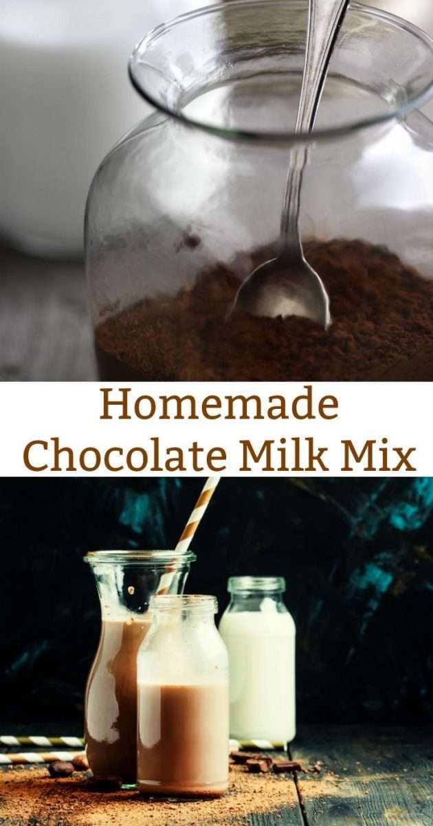 3 Ingredient Healthy Homemade Chocolate Milk Mix