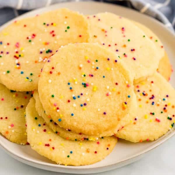 3 Ingredient Sugar Cookies