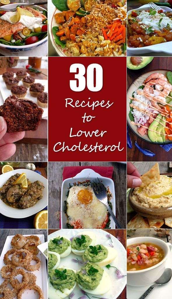 30 Recipes to Lower Cholesterol ~ delicious heart healthy recipes your ...