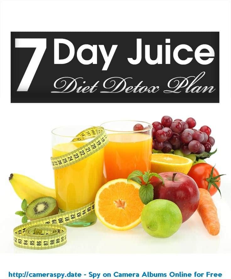 7 Day Juice Diet Detox Plan