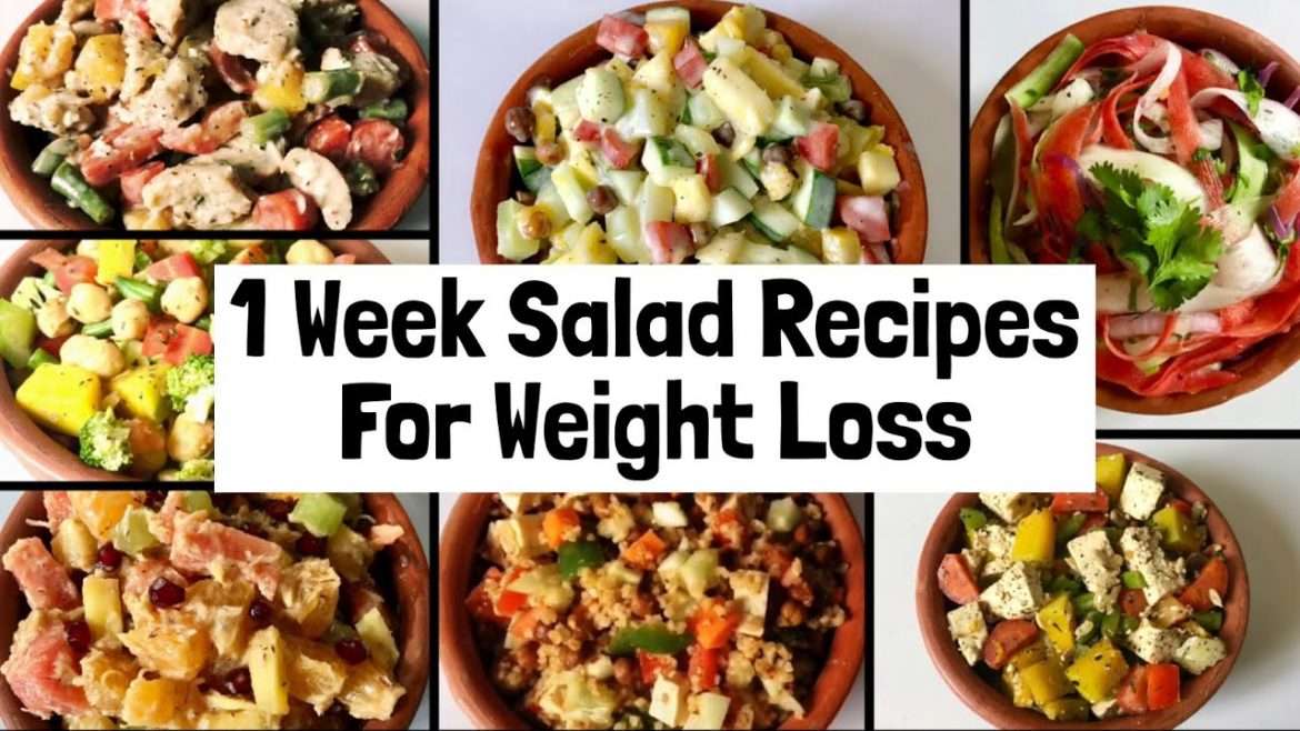 7 Healthy &  Easy Salad Recipes For Weight Loss