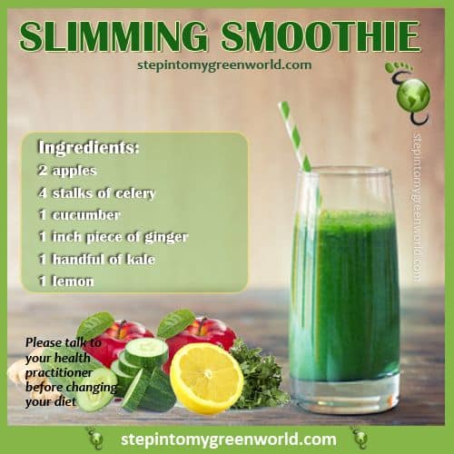 A super easy #slimming #kale smoothie. Not only will it help you detox ...