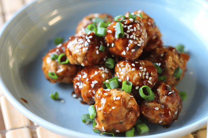 Aidells Chicken Meatballs Teriyaki &  Pineapple Recipe