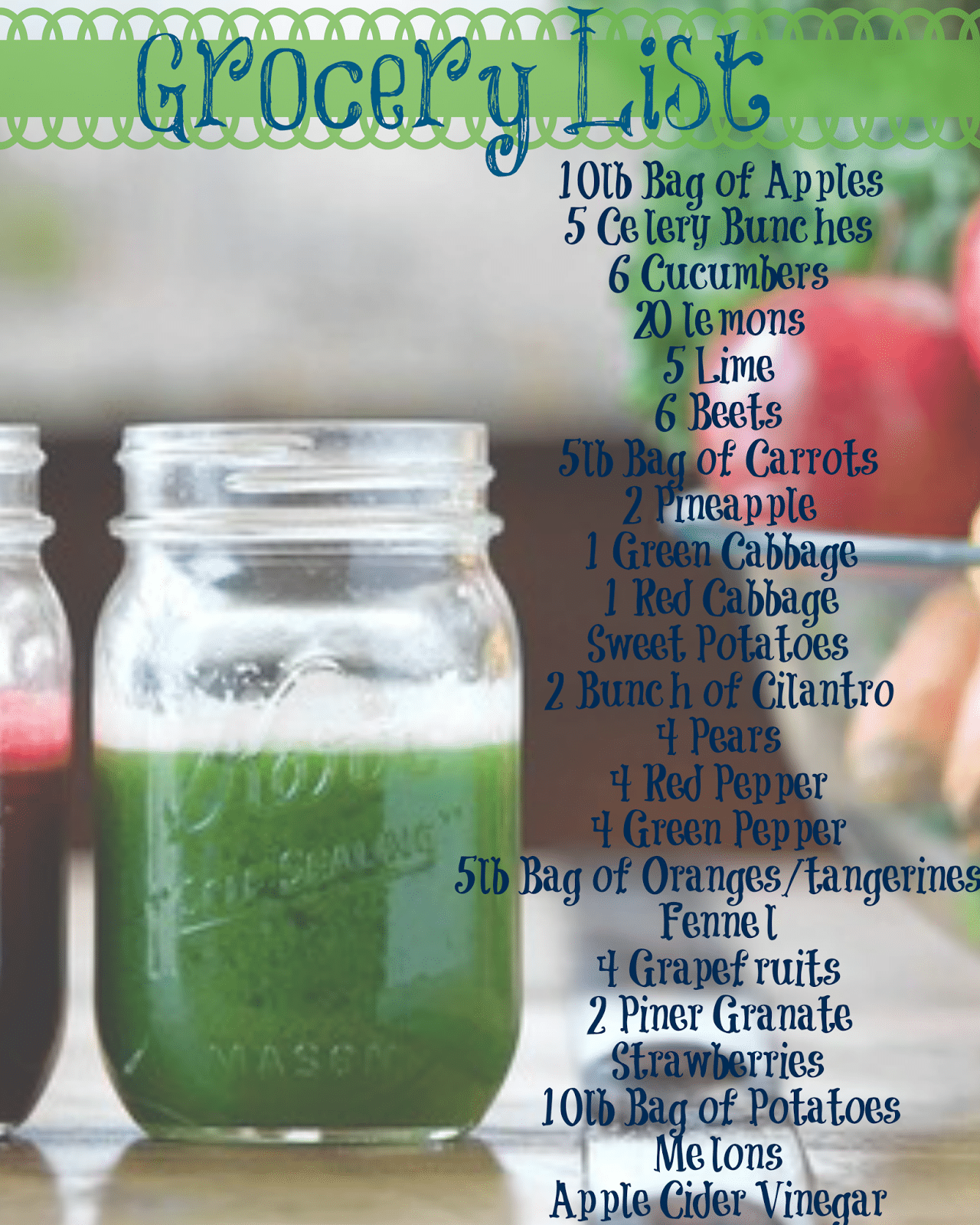 All Things Sara: 7 Day Juice Fast!