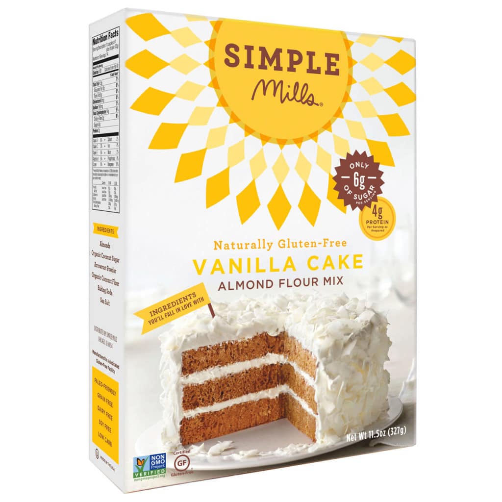 allergy friendly cake mix: simple mills cake mix review for vanilla ...