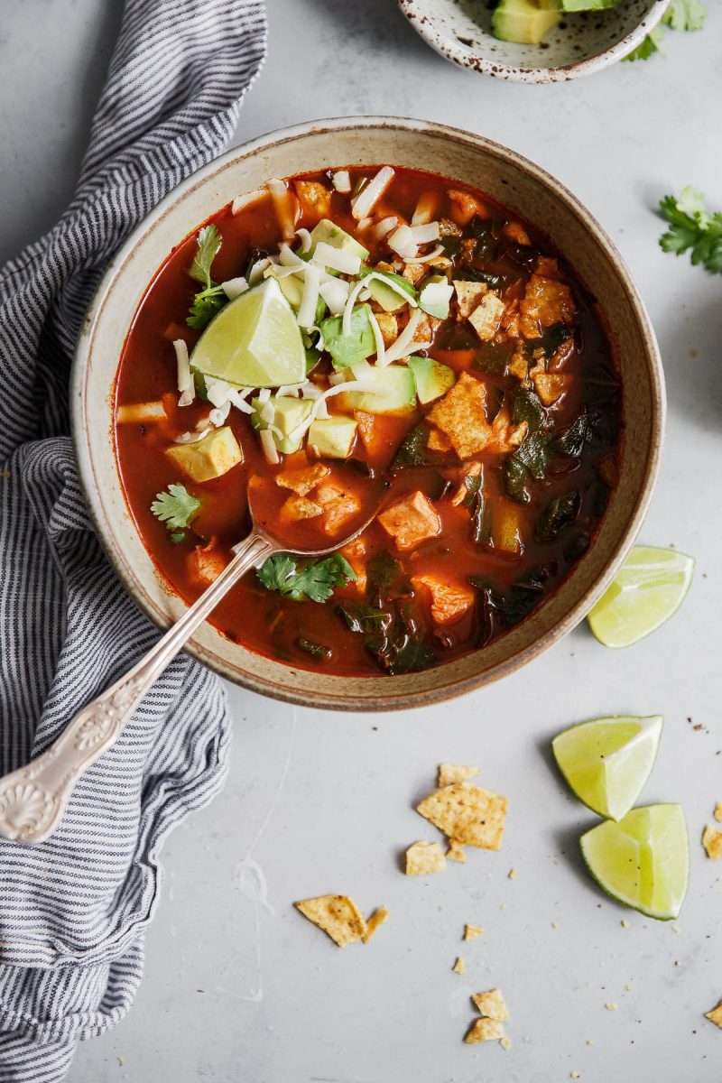 Authentic Mexican Tortilla Soup