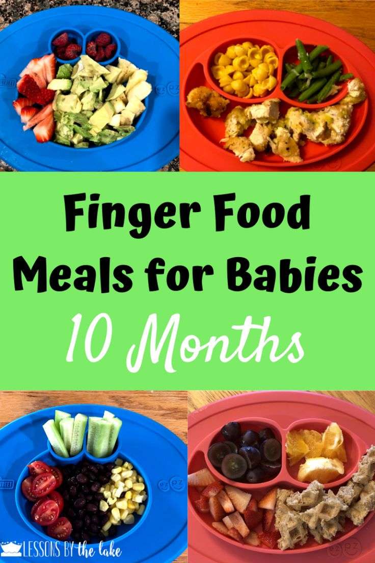Baby Finger Food Meal Ideas at 10 Months