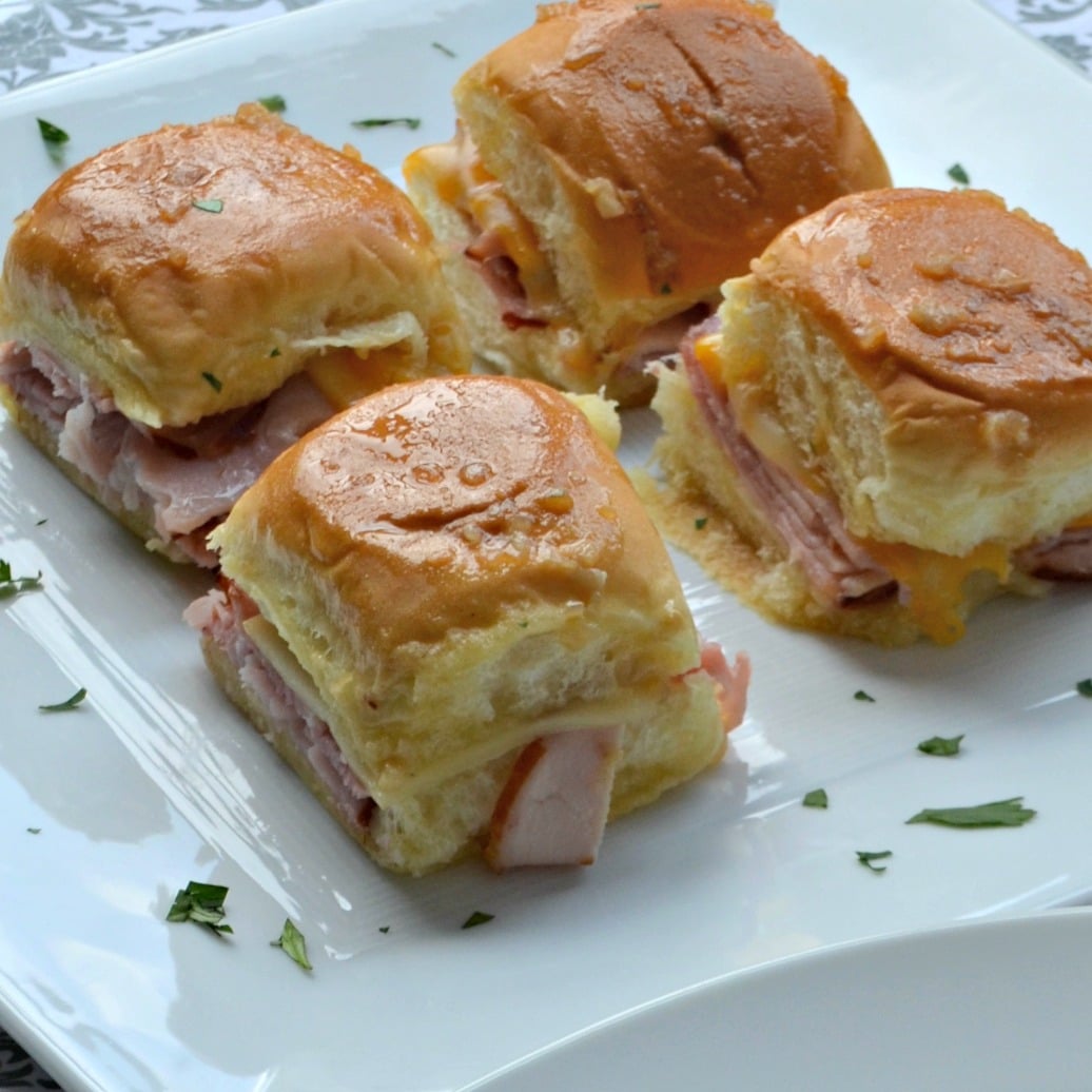 Baked Ham and Cheese Party Sandwiches Recipe