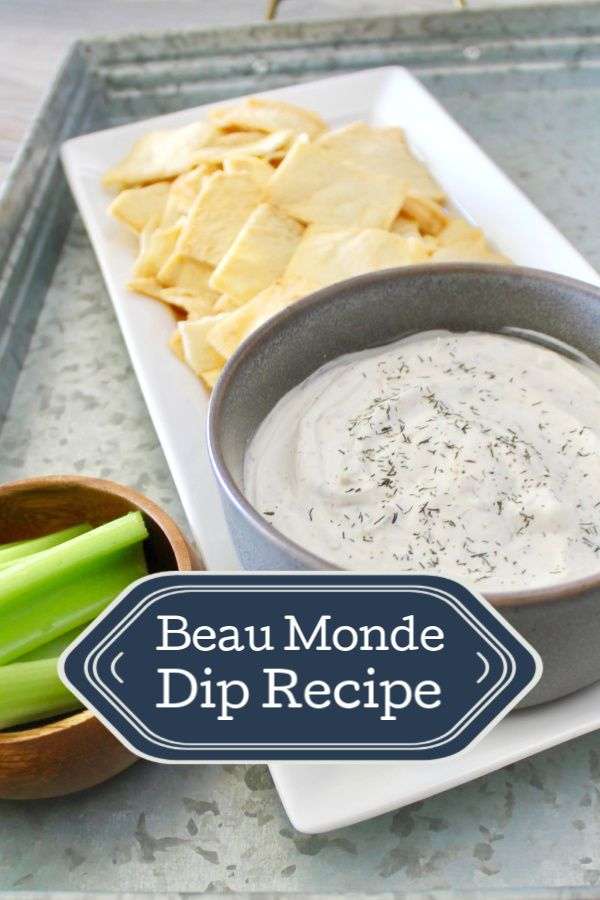 Beau Monde Dip recipe is a classic in my family. Made with ...