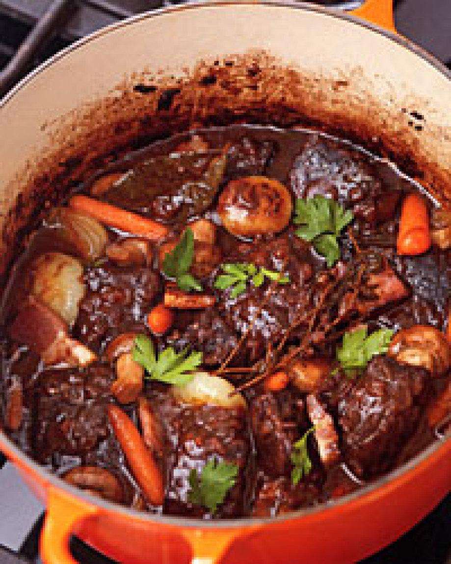 Beef Stew in Red Wine Sauce Recipe