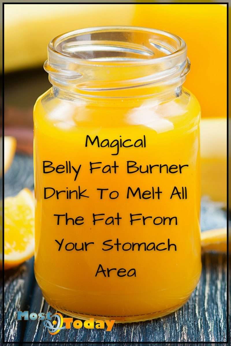 Belly Fat Burner Drink: Melt All The Fat From Your Stomach Area