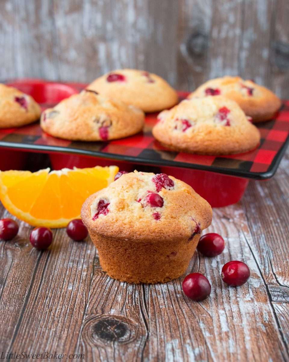 BEST Cranberry Orange Muffins