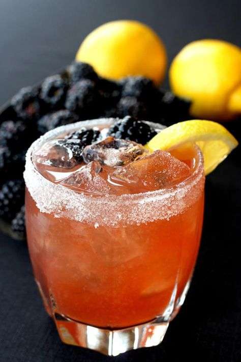 Blackberry Whiskey Sour uses blackberry brandy for extra sweetness. No ...