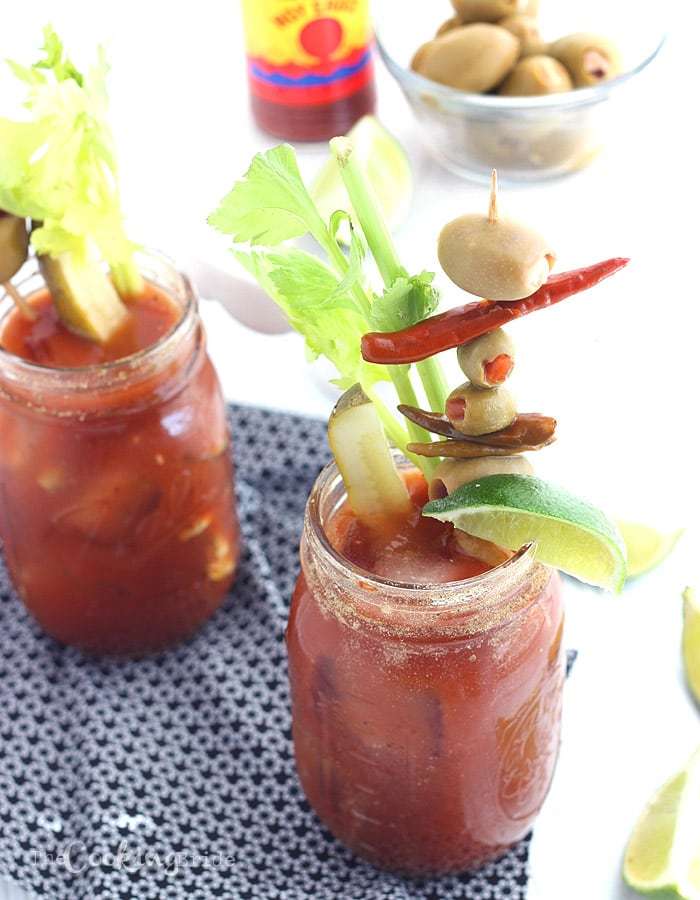Bloody Mary Mix for a Crowd