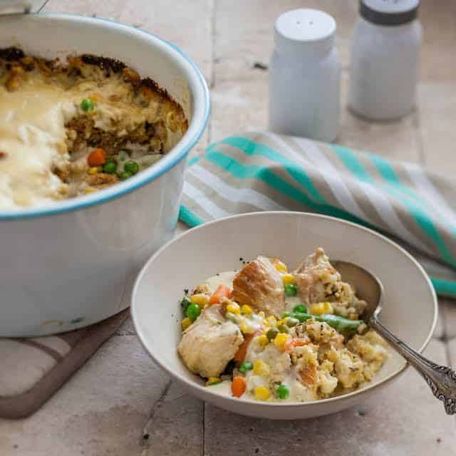 Chicken &  Stuffing Slow Cooker Casserole with Hidden Valley® the ...