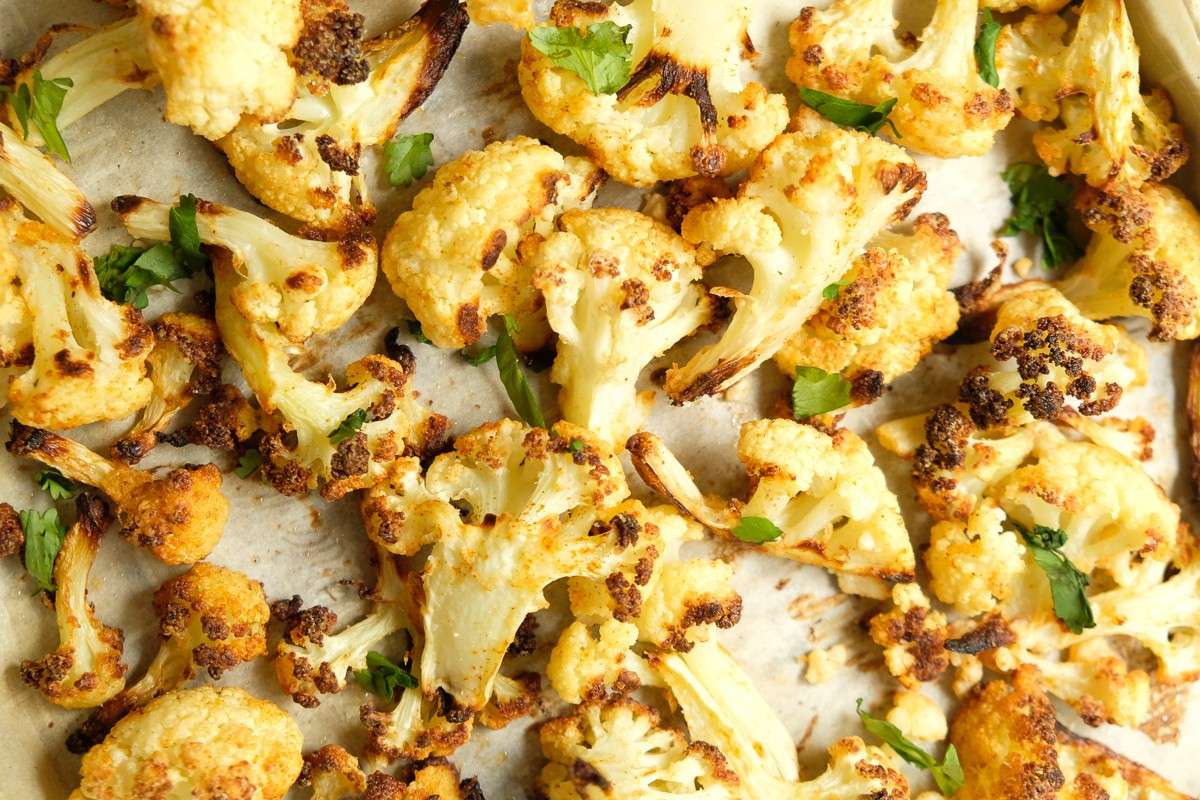 Crispy Baked Cauliflower Recipe