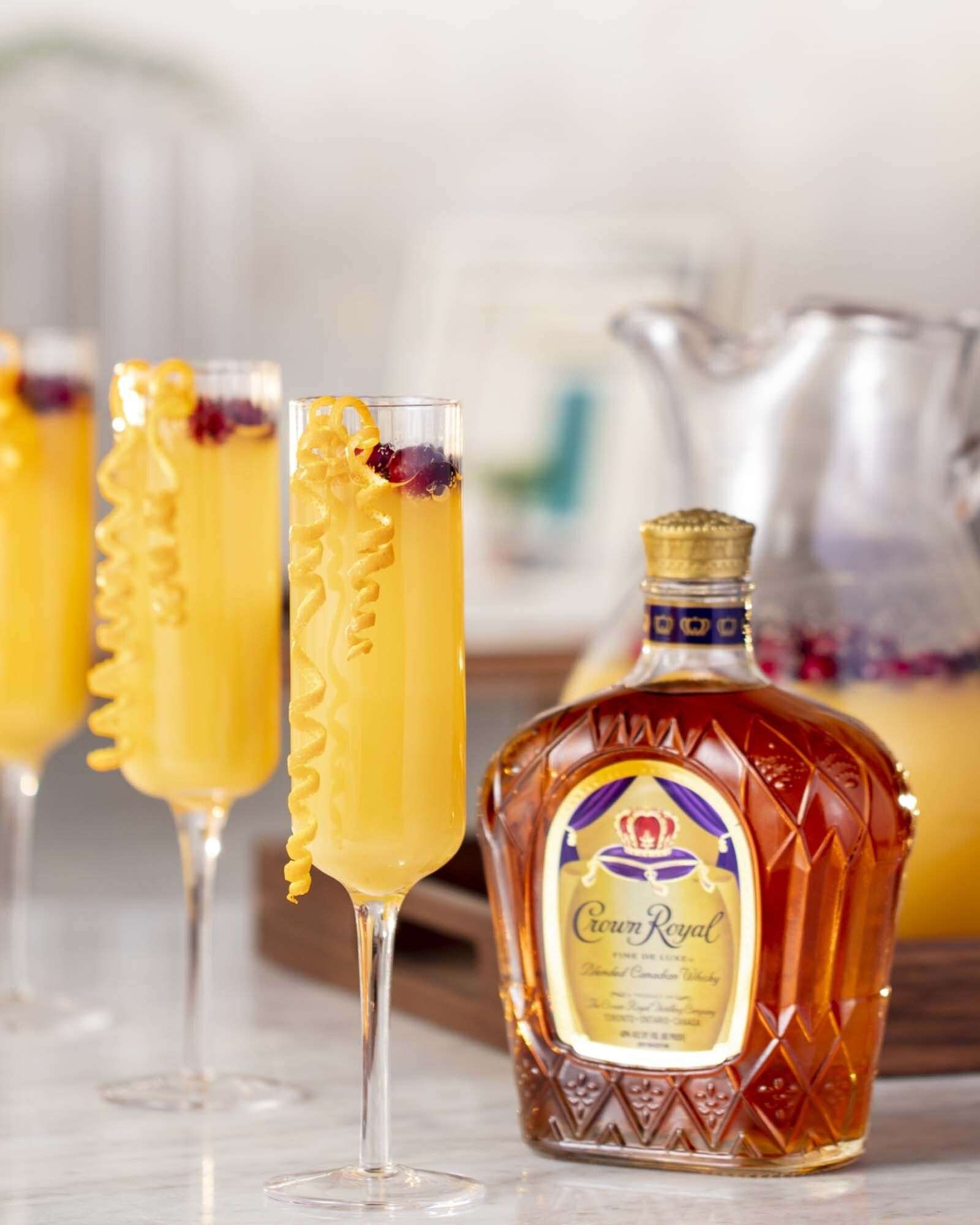Crown Royal Mimosa Whisky Cocktail Recipe