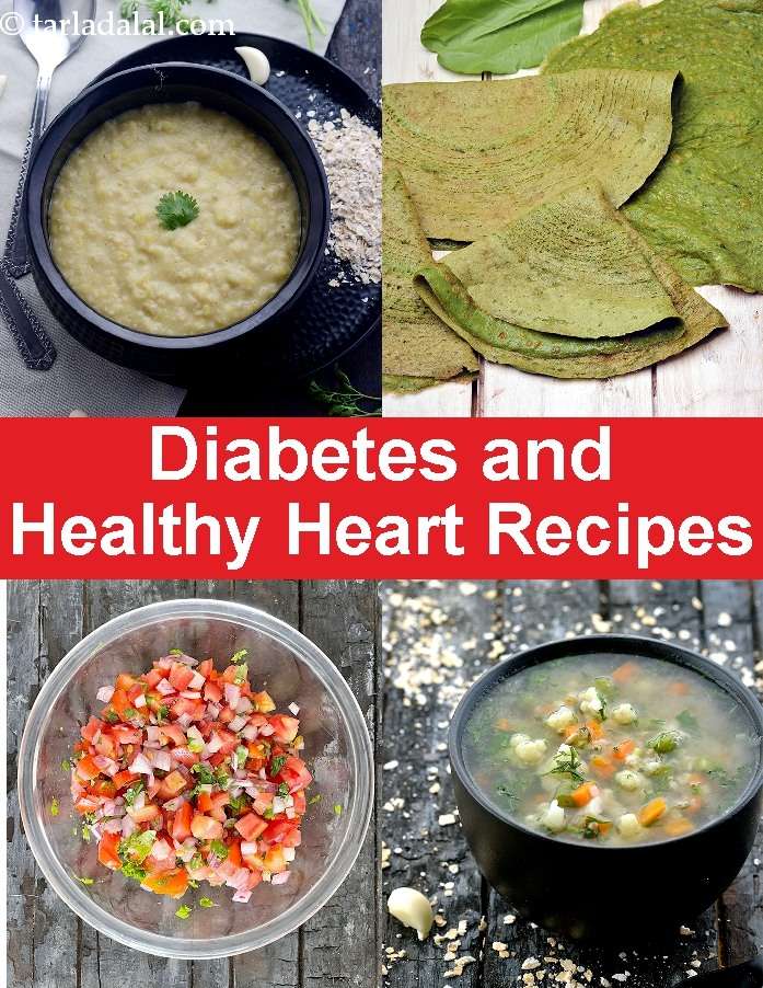 Diabetic recipes for a Healthy Heart, Diet, Tarladalal.com