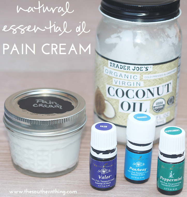 DIY Essential Oil Pain Relief Cream  Natural Pain Cream  The Southern ...
