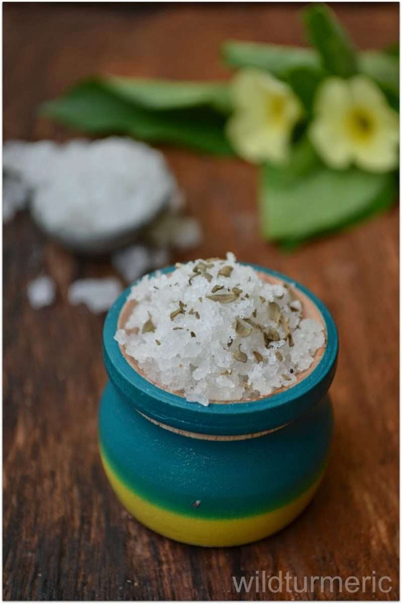 DIY: Homemade Salt Scrub Recipe for Face, Hands, Feet &  Body