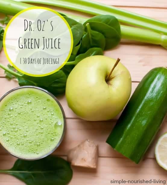 Dr. Ozs Green Drink