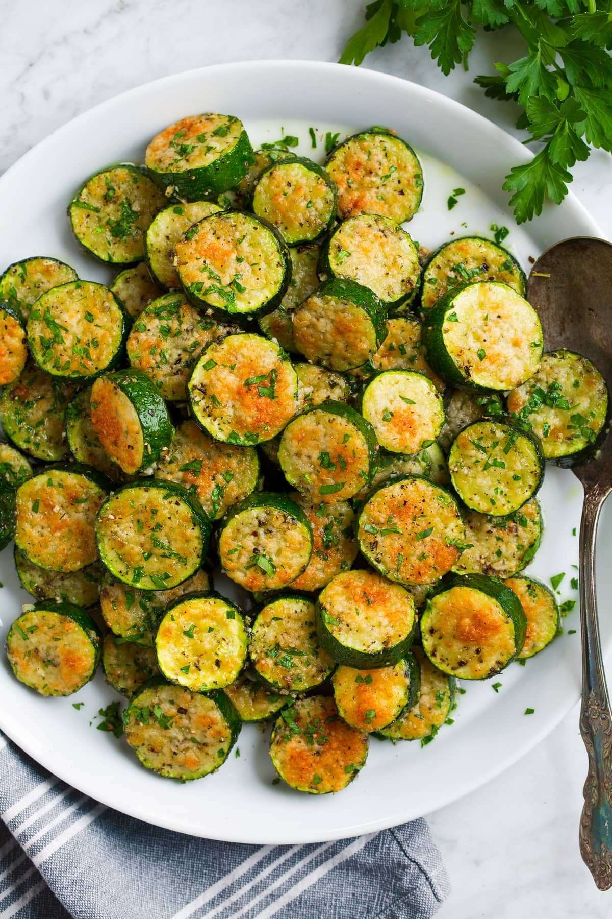 Easy Baked Zucchini