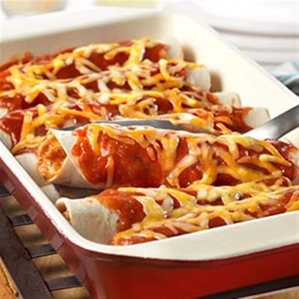 Easy Chicken Enchiladas from Campbell