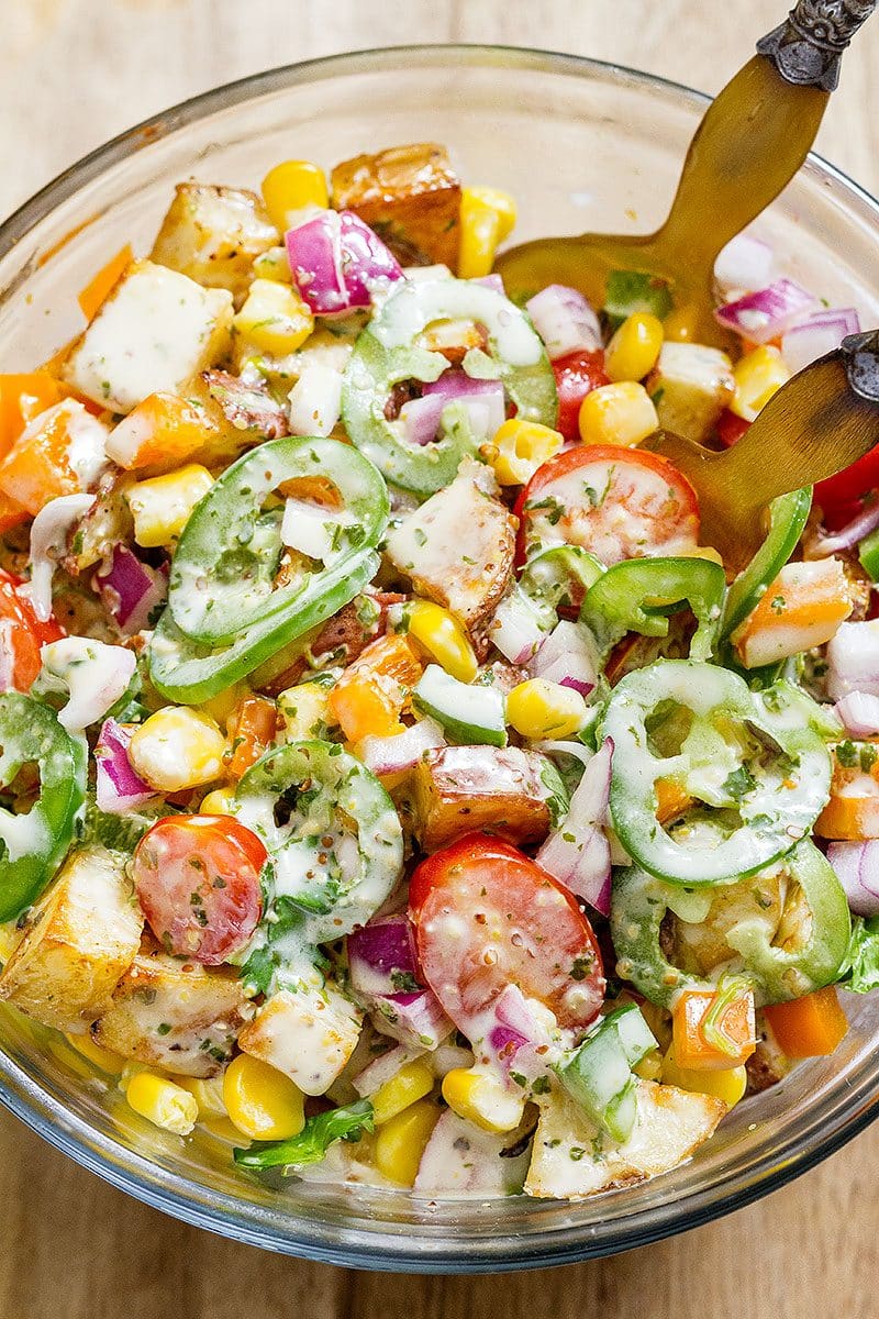 Easy Healthy Salad Recipes: 22 Ideas for Summer â Eatwell101