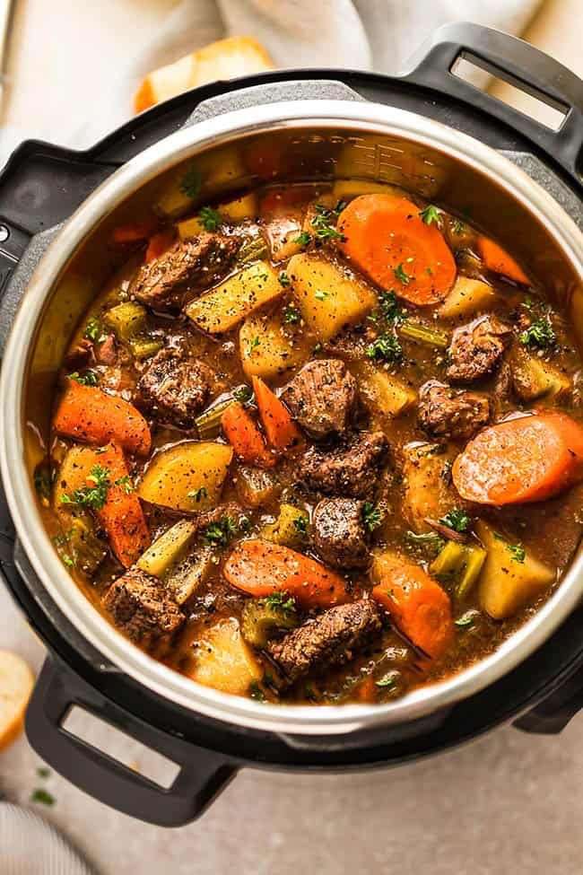 Easy Instant Pot Beef Stew Recipe