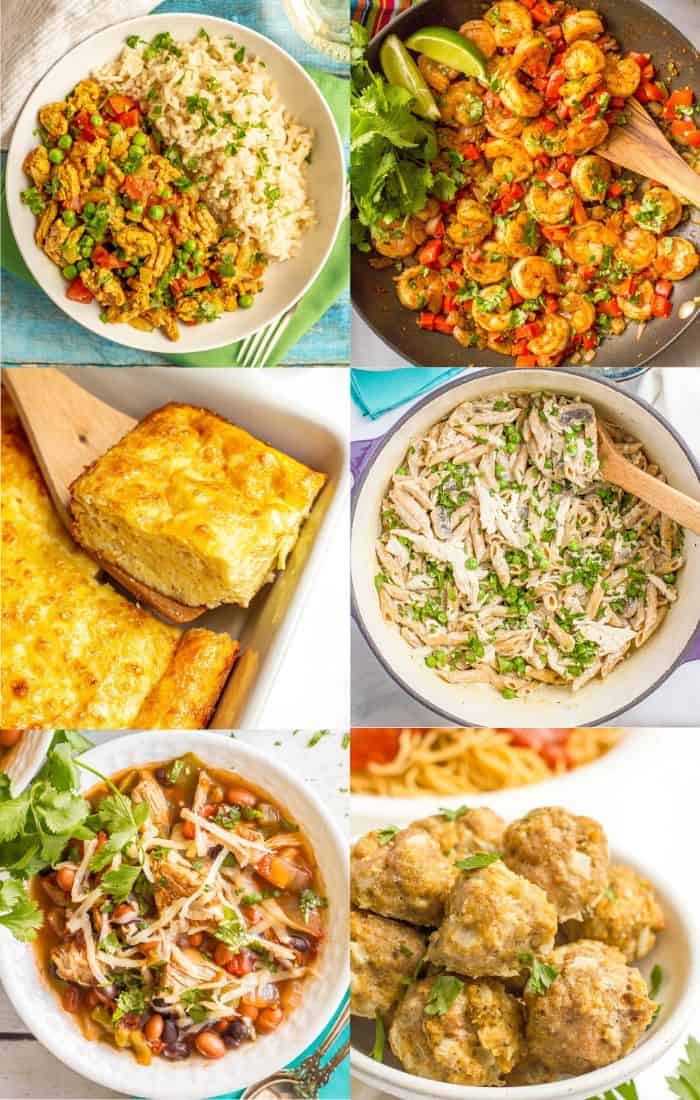 Easy meals to make at home (ideas &  recipes)