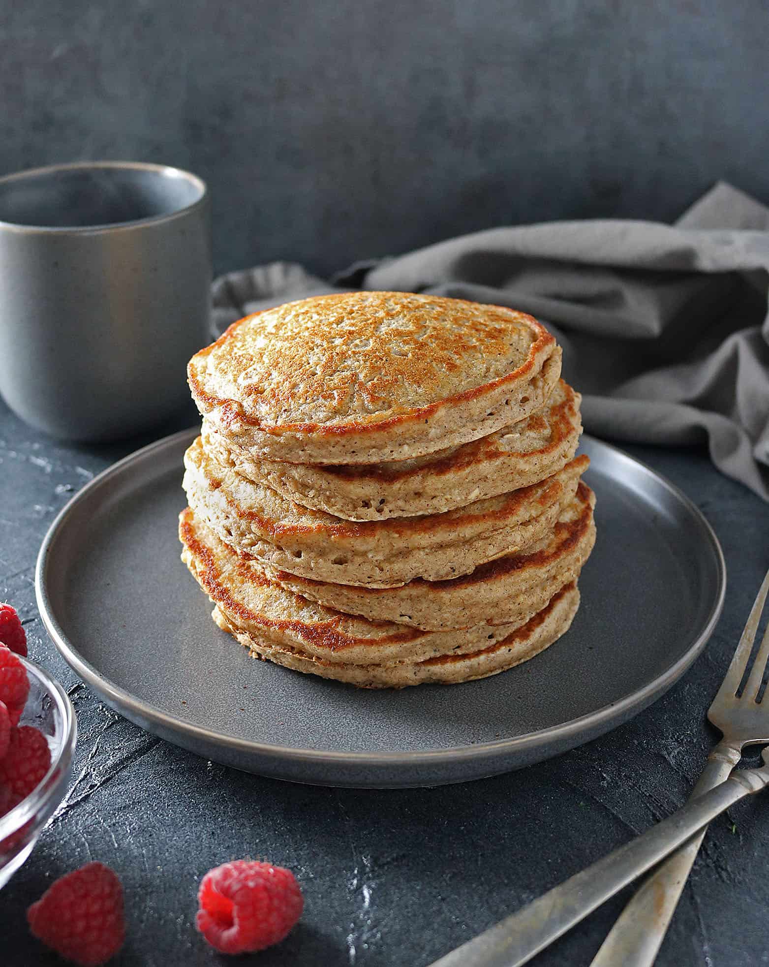 Easy Oatmeal Pancakes (gluten free) Recipe