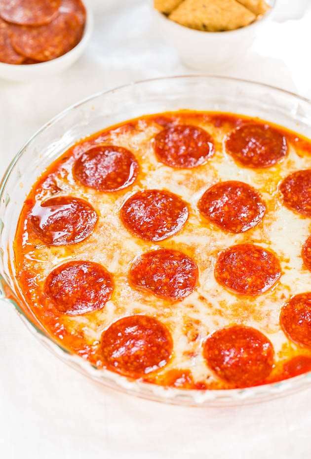 Easy Pizza Dip Recipe (Ultra Cheesy Appetizer!)