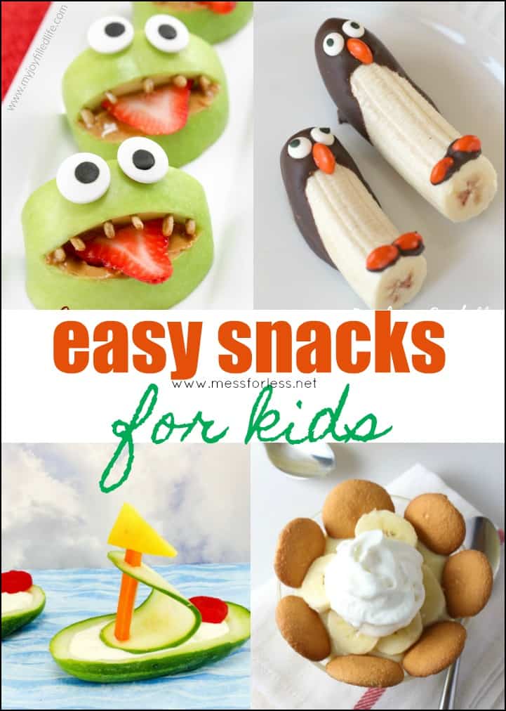 Easy Snacks for Kids