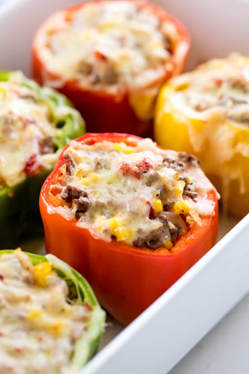 Easy Stuffed Peppers Recipe Without Rice