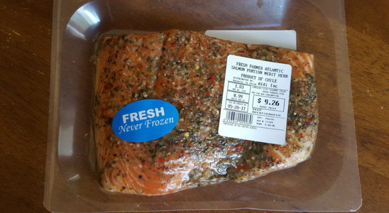 Fresh Farmed Mediterranean Herb Atlantic Salmon