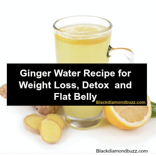 Ginger Water Recipe for Weight Loss, and Flat Belly: Lose 10 Pounds Fast