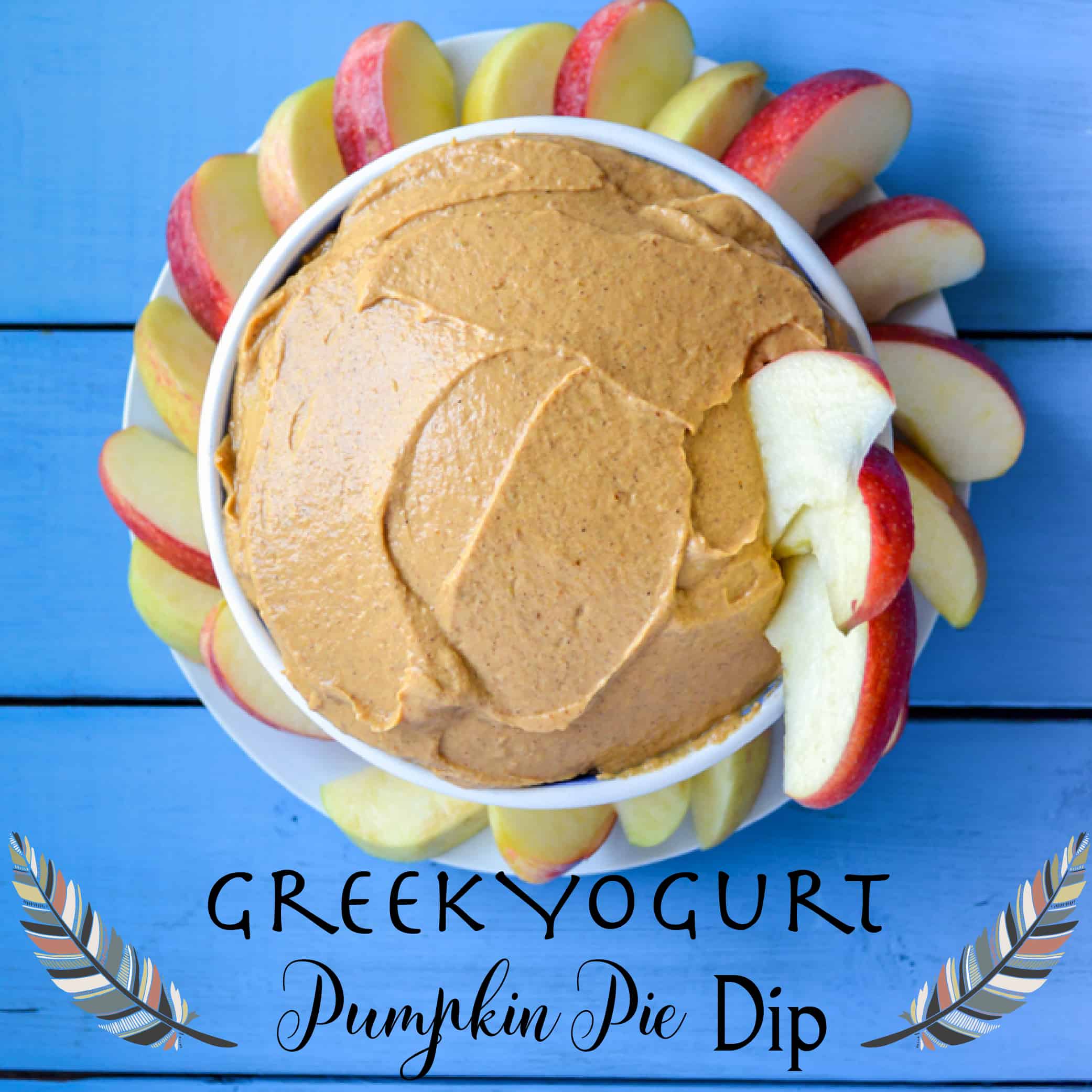 Greek Yogurt Pumpkin Pie Spice Fruit Dip