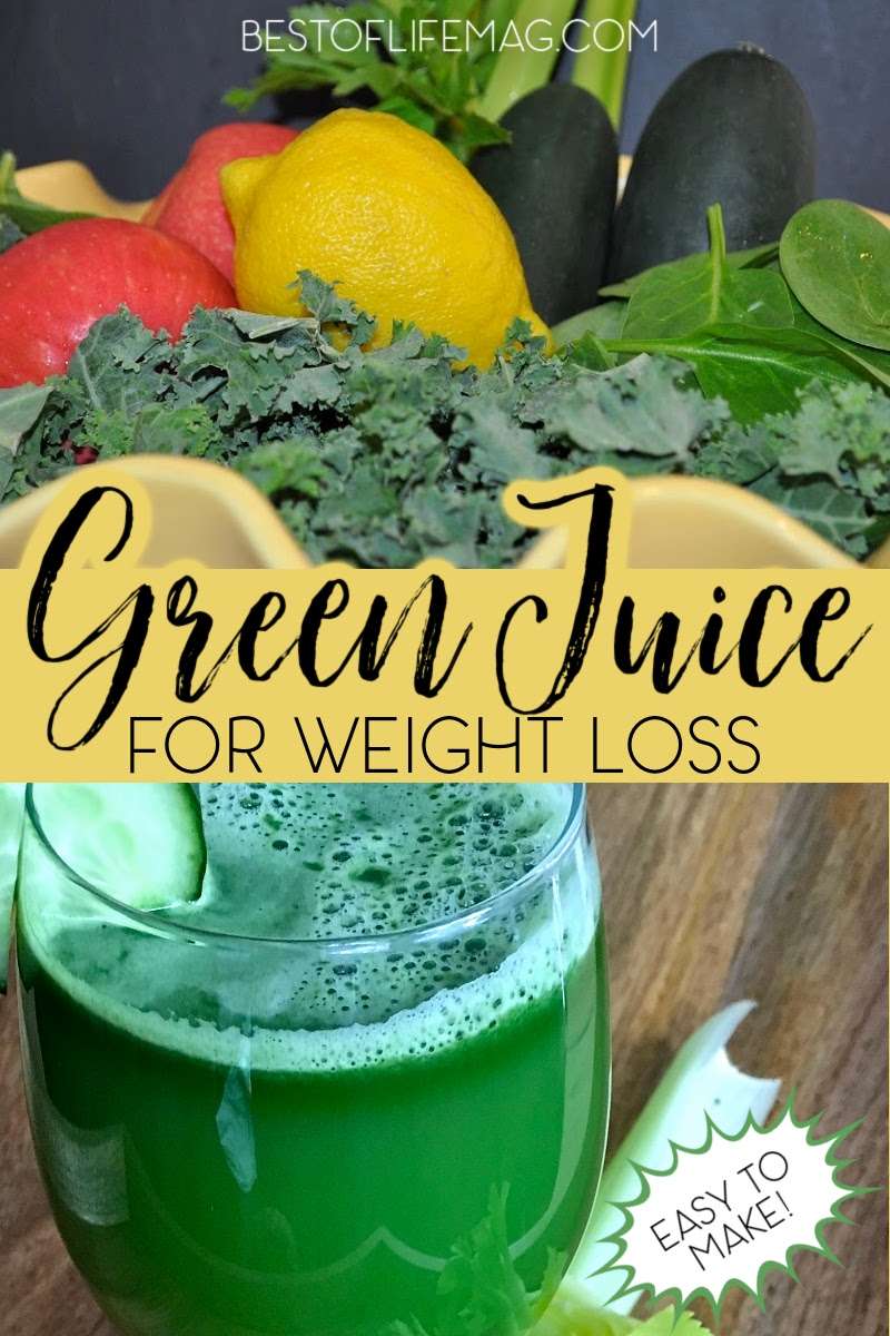 Green Juice Recipe to Lose Weight