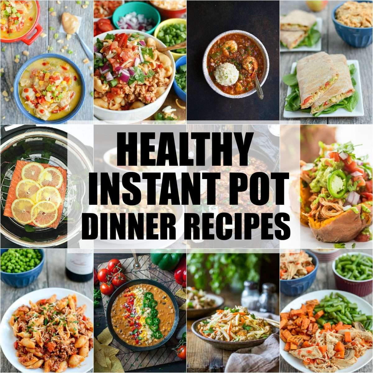 Healthy Instant Pot Dinner Recipes