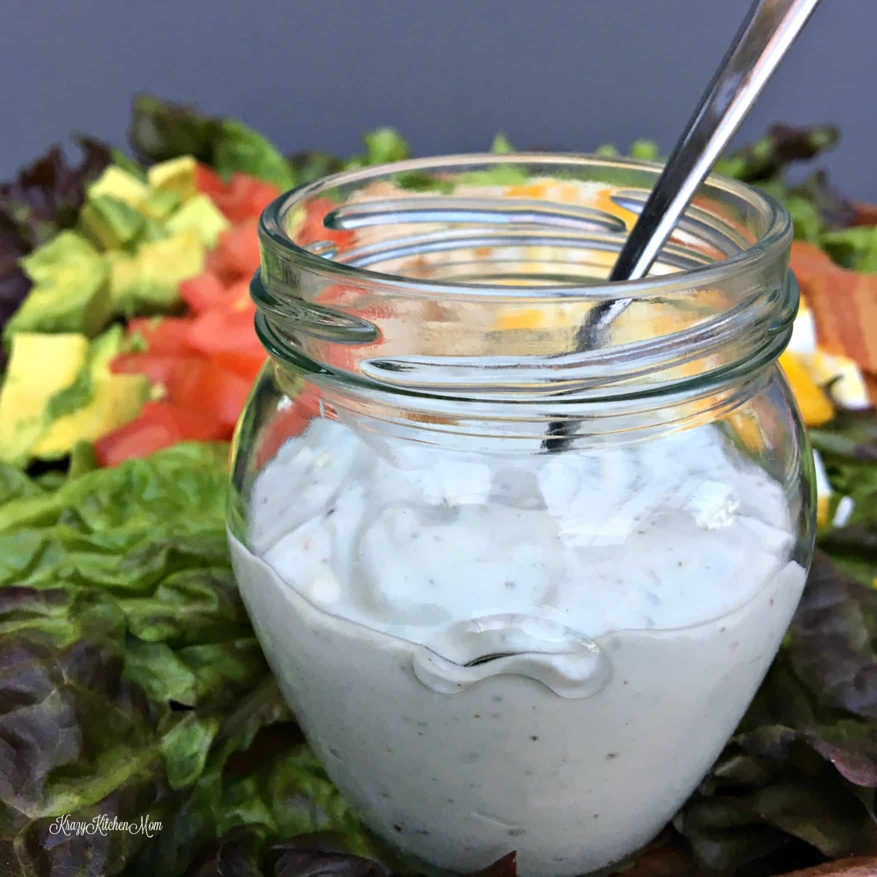 Homemade Blue Cheese Salad Dressing