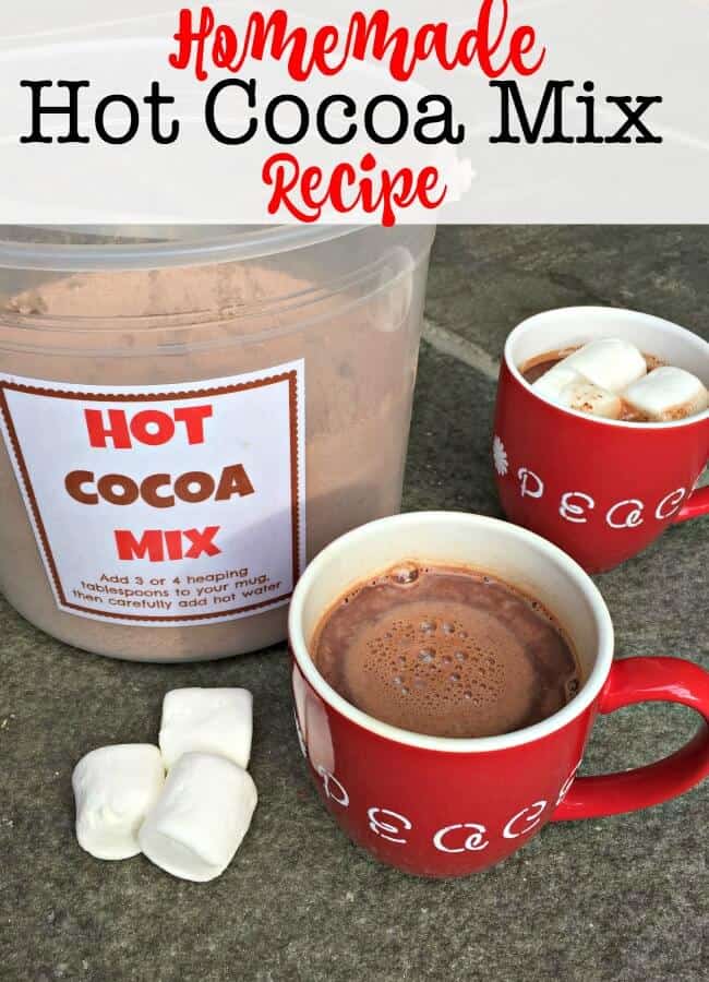 Homemade Hot Cocoa Mix!